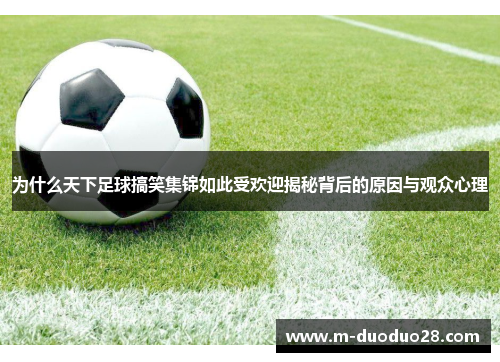 为什么天下足球搞笑集锦如此受欢迎揭秘背后的原因与观众心理
